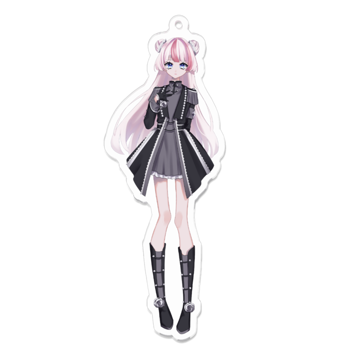 アクリルキーホルダー - 100 x 100 (mm)