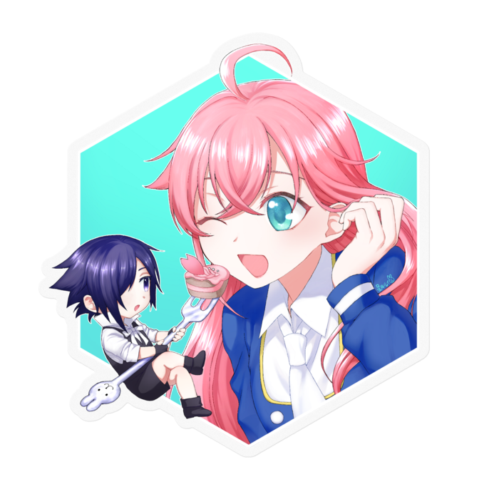 ステッカー - 100 x 100 (mm)(1)