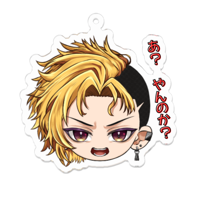 アクリルキーホルダー - 70 x 70 (mm)