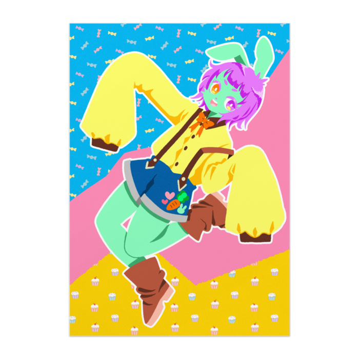 ポスター - A1 - 半光沢紙