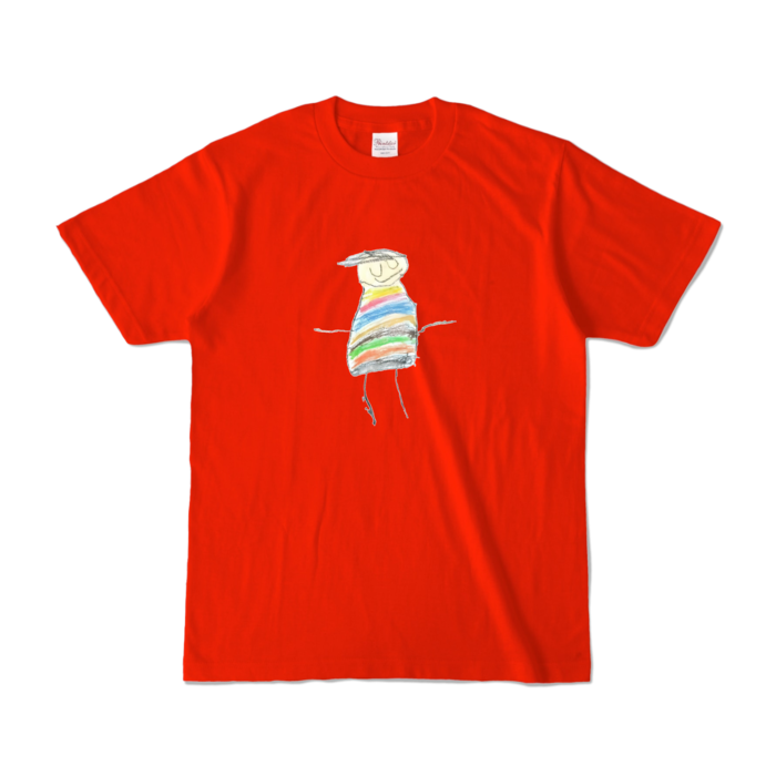 カラーTシャツ - S - レッド (濃色)