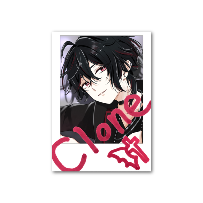 フォト風カード - 縦 - 片面