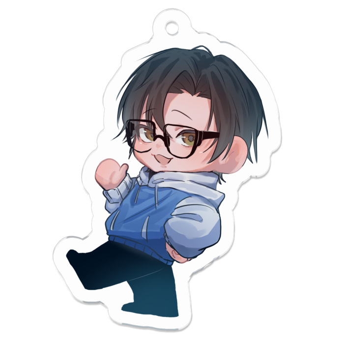 アクリルキーホルダー - 50 x 50 (mm)(1)