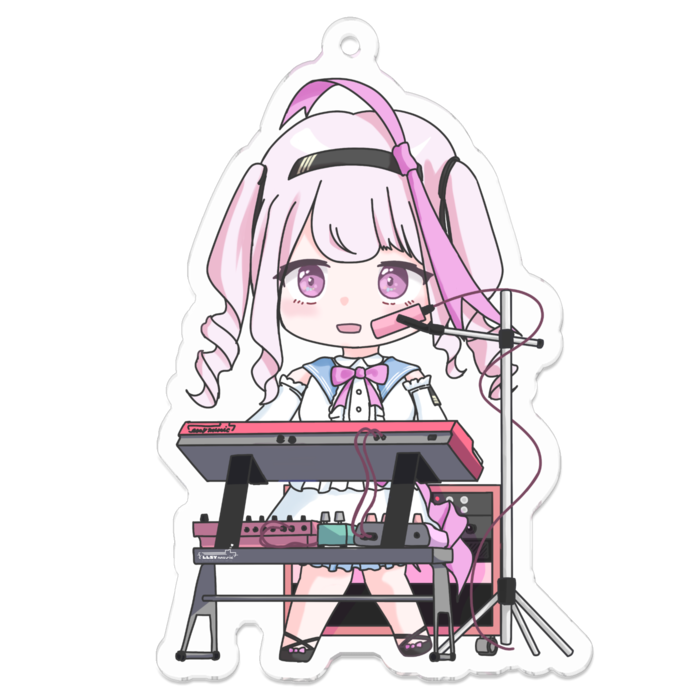 アクリルキーホルダー - 70 x 70 (mm)