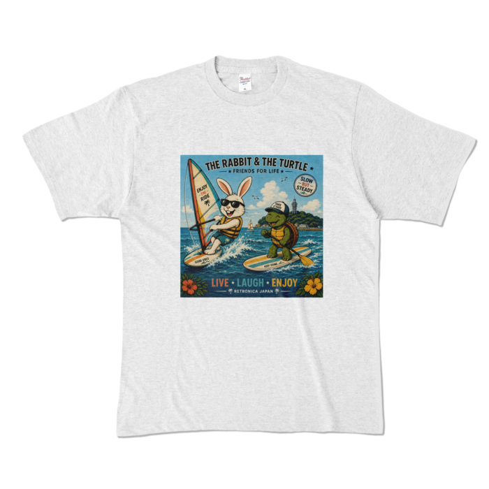 カラーTシャツ - XL - アッシュ (淡色)