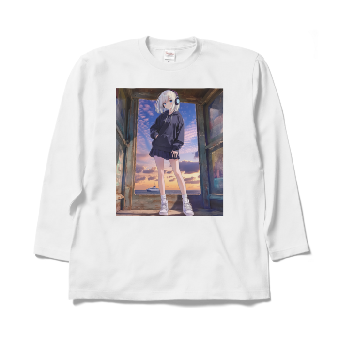 ロングスリーブTシャツ - XL - ホワイト