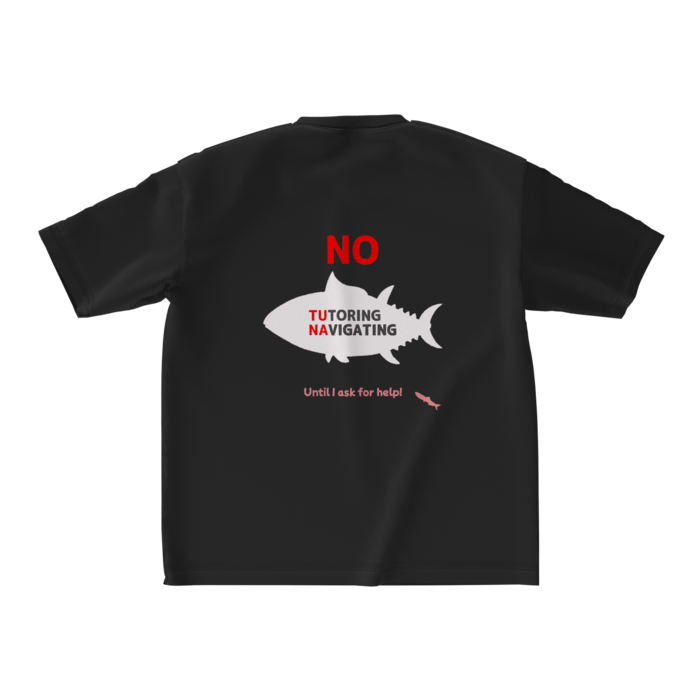 ビッグシルエットTシャツ - M - 背面