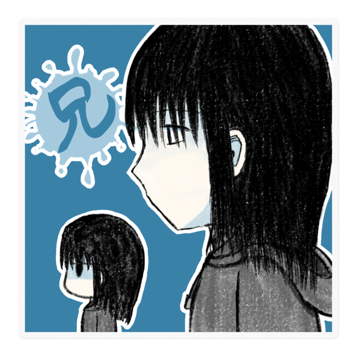 ステッカー - 100 x 100 (mm)(1)