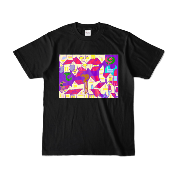 カラーTシャツ - S - ブラック (濃色)