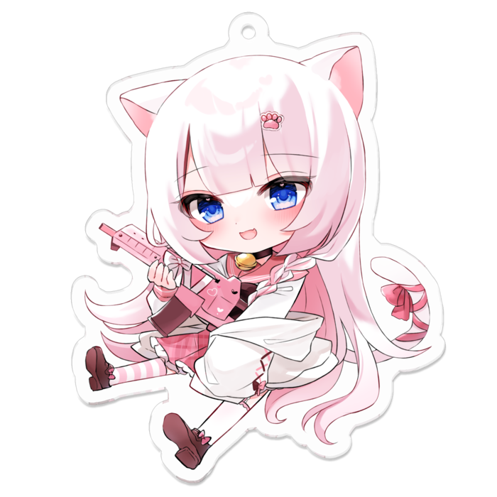 アクリルキーホルダー - 70 x 70 (mm)