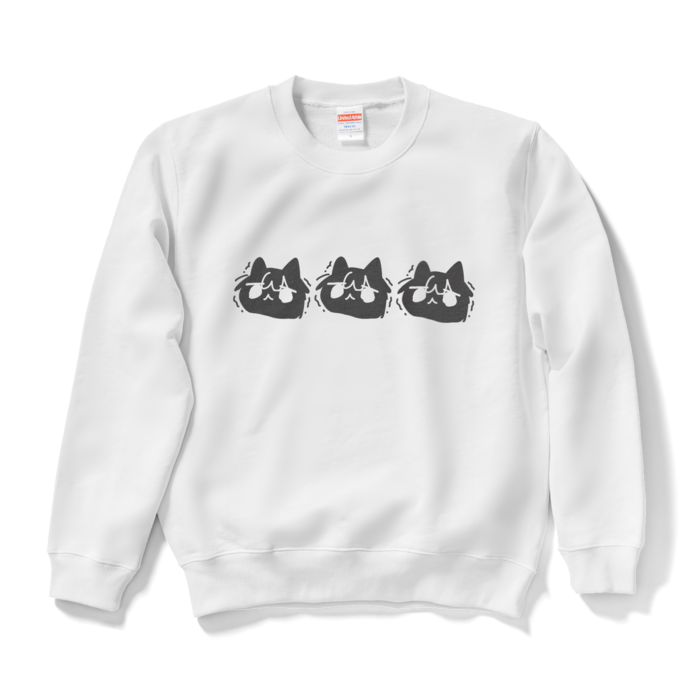 ３兄弟スウェット - S - ホワイト