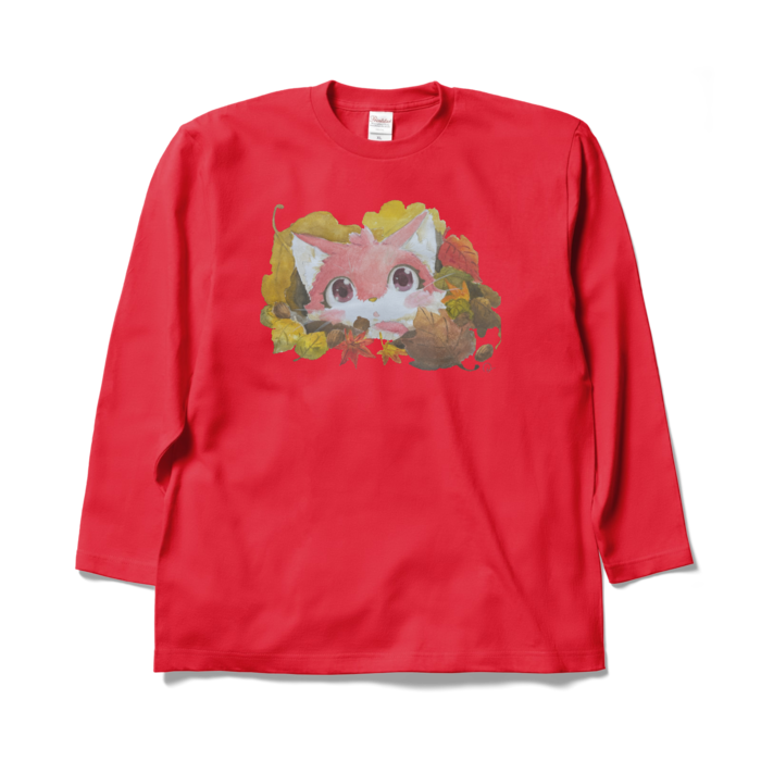 ロングスリーブTシャツ - XL - レッド