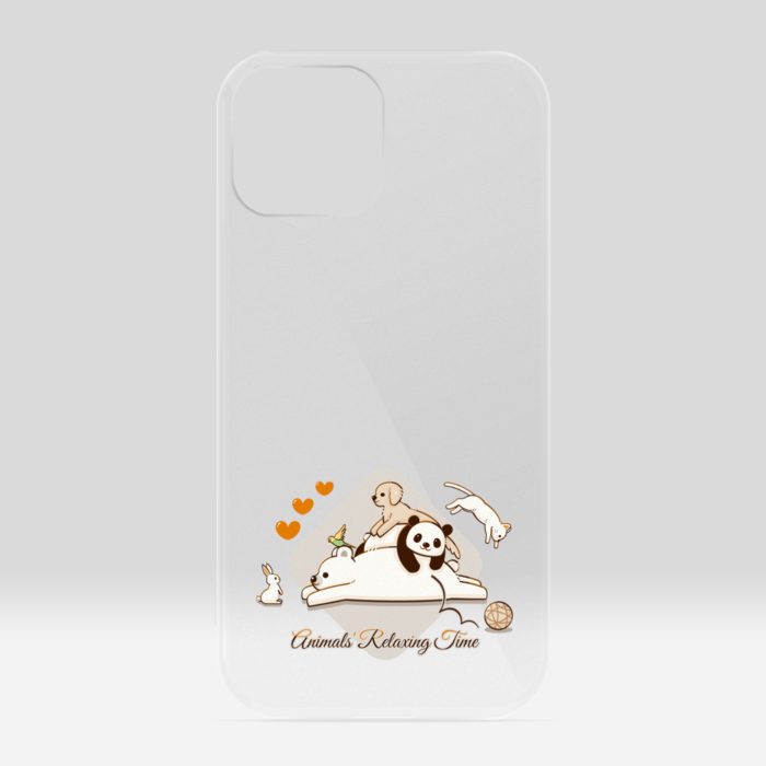 クリアiPhoneケース　iPhone 13mini