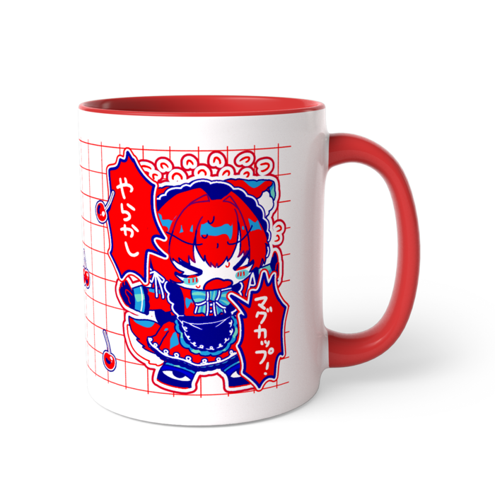 ツートンカラーマグカップ - 直径 8.2cm / 高さ 9.5cm