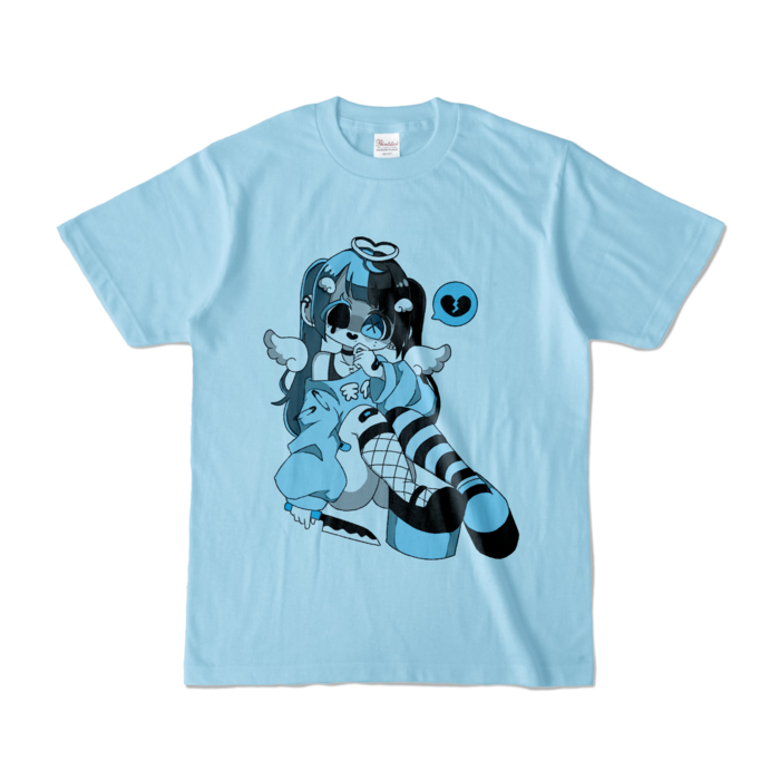 カラーTシャツ - S - ライトブルー (淡色)