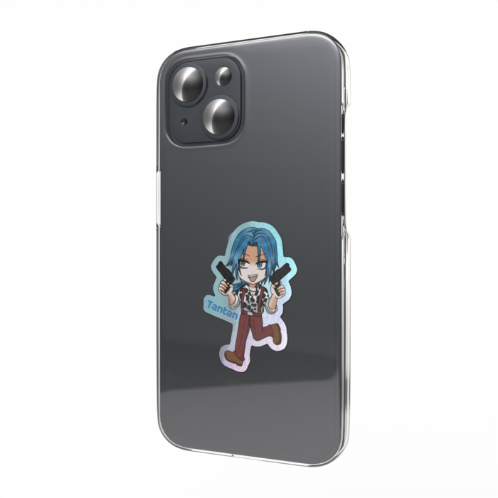 【４】オーロラスマホステッカー/タンタン