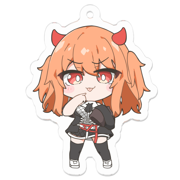 アクリルキーホルダー(コーティング)S - 50 x 50 (mm)