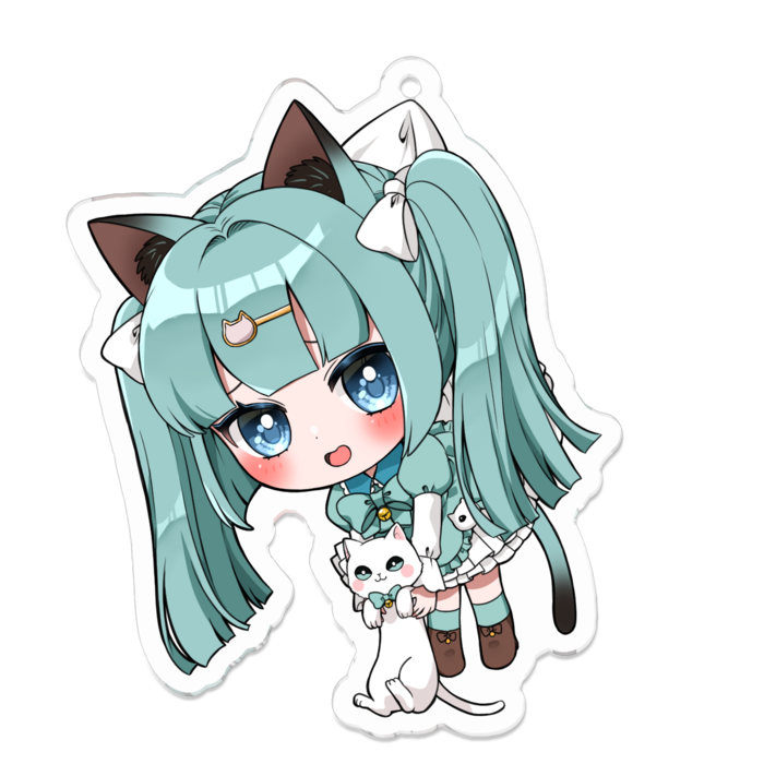 アクリルキーホルダー - 70 x 70 (mm)