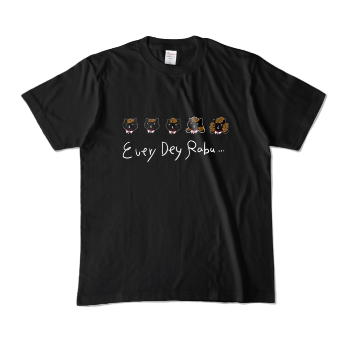 カラーTシャツ - M - ブラック (濃色)