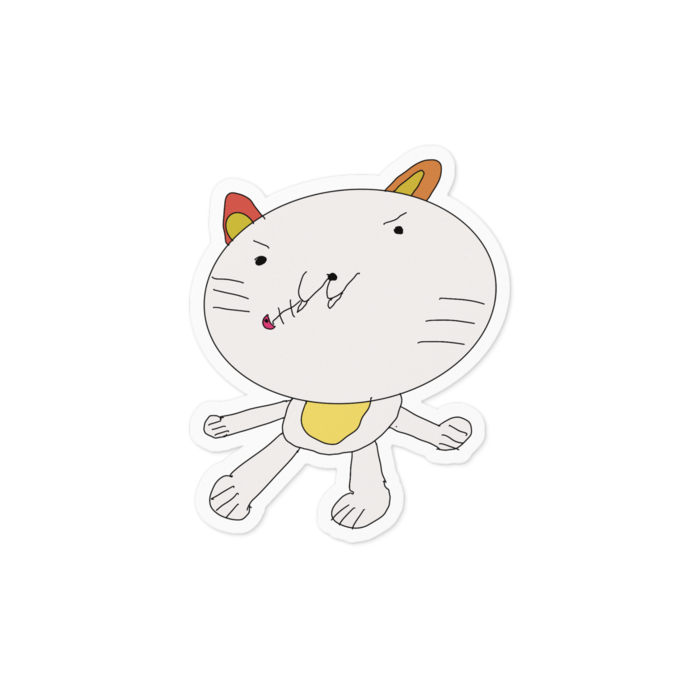 ステッカー - 100 x 100 (mm)