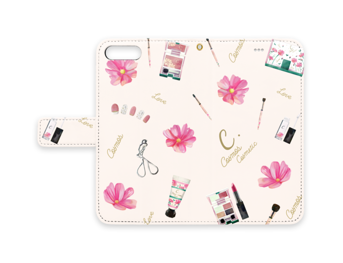 手帳型iPhoneケース - iPhone 8 Plus / 7 Plus - ストラップ穴 あり