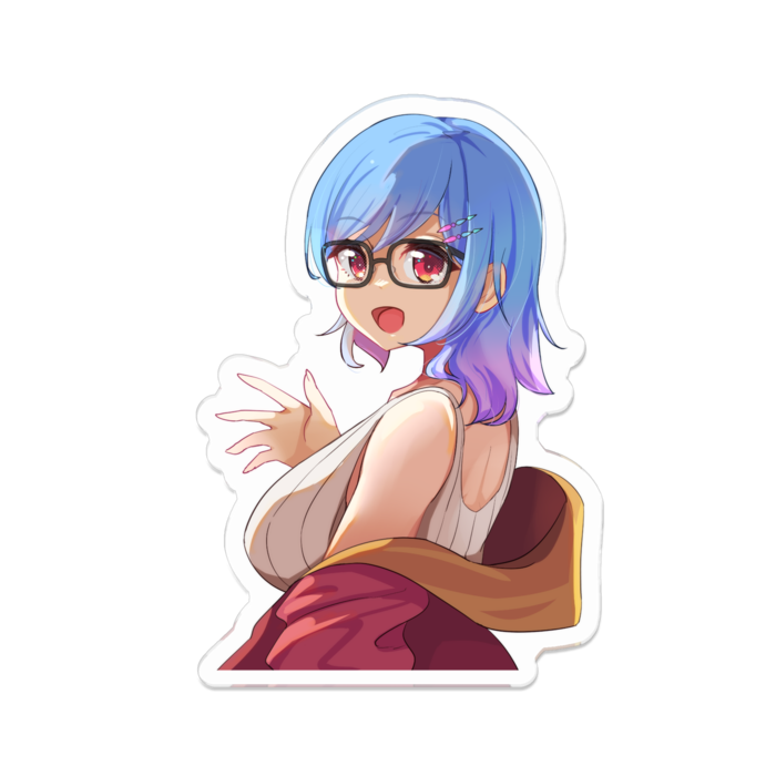 アクリルバッジ - 70 x 70 (mm)