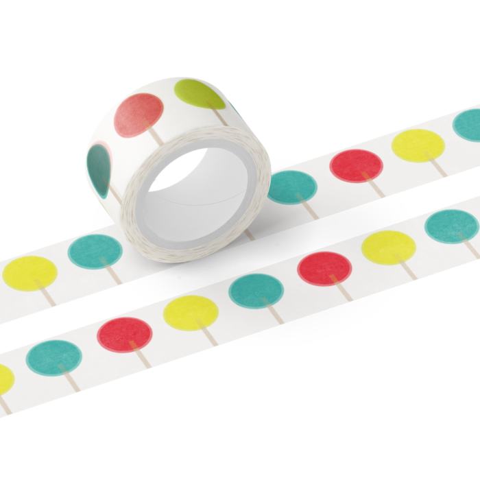 ロリポップキャンディ＃1・マスキングテープ - テープ幅 20mm