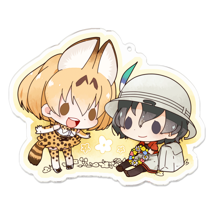 アクリルキーホルダー - 100 x 100 (mm)