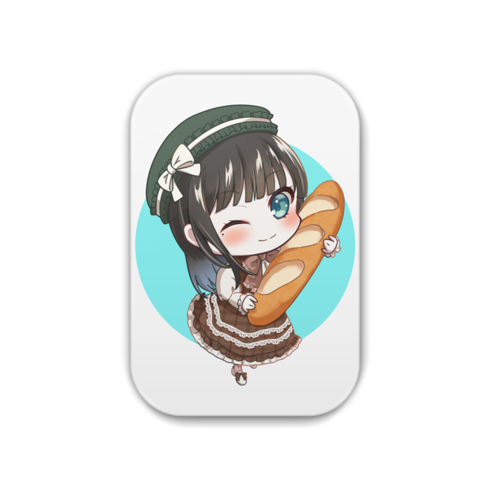 缶バッジ - 角丸 51x76mm