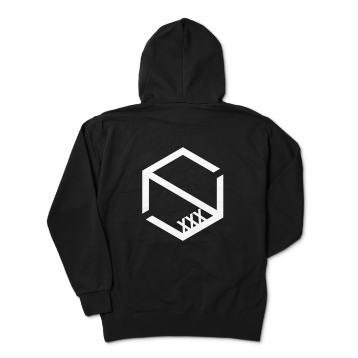 パーカー - XL - ブラック