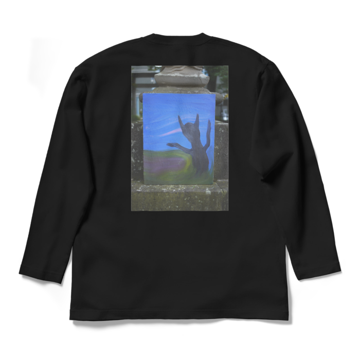 ロングスリーブTシャツ - L - ブラック