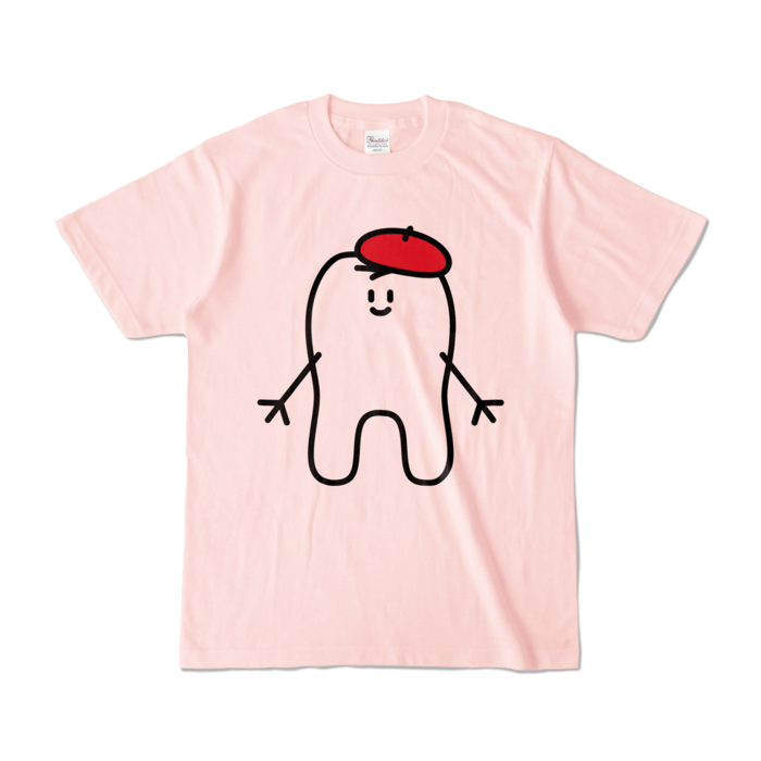 カラーTシャツ - S - ライトピンク (淡色)