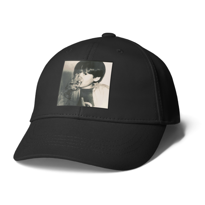 キャップ - ブラック