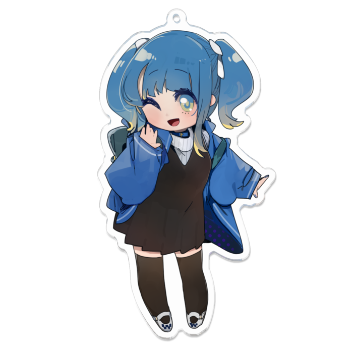 アクリルキーホルダー - 100 x 100 (mm)