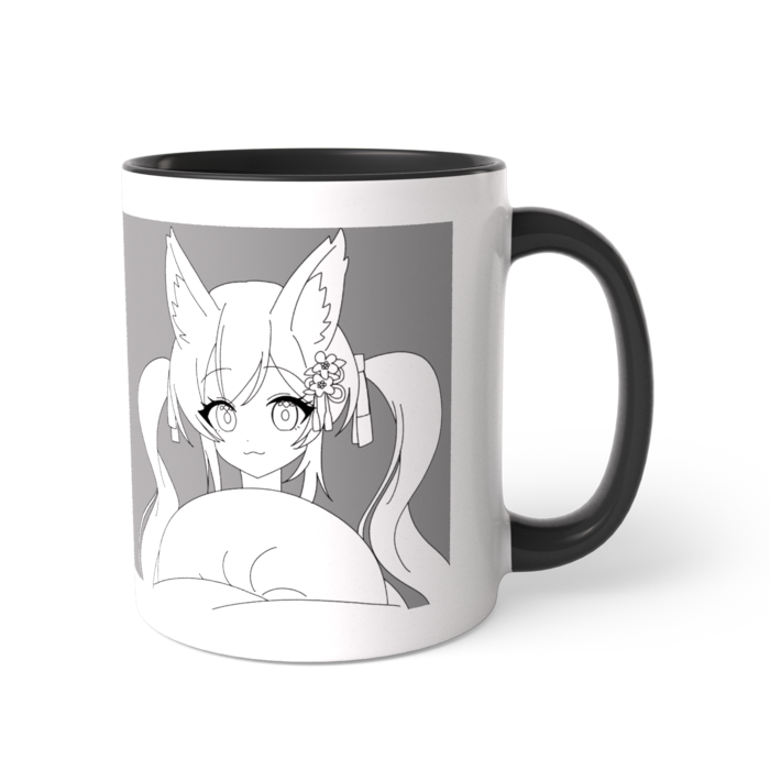 ツートンカラーマグカップ - 直径 8.2cm / 高さ 9.5cm