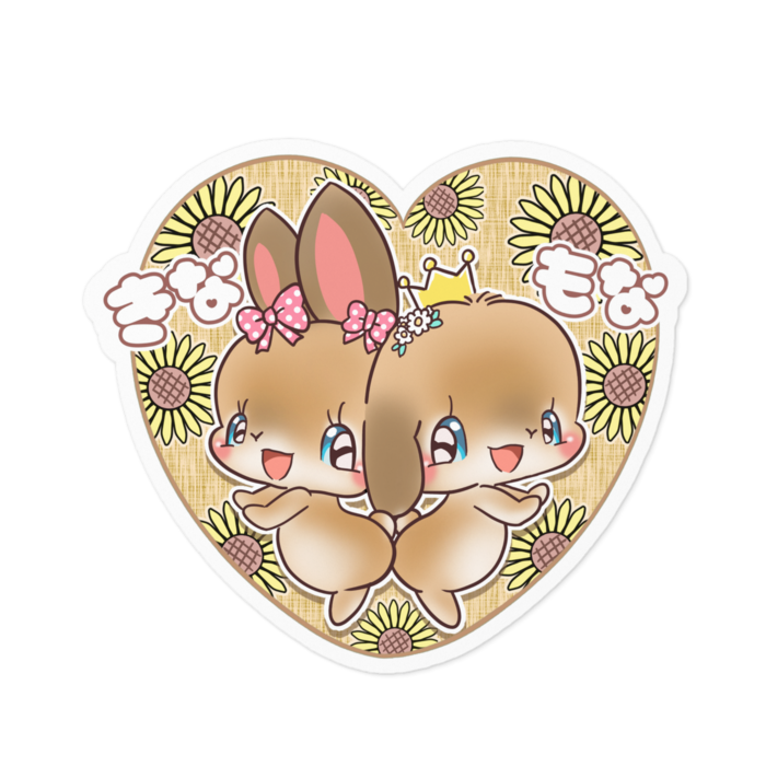 ステッカー - 100 x 100 (mm)