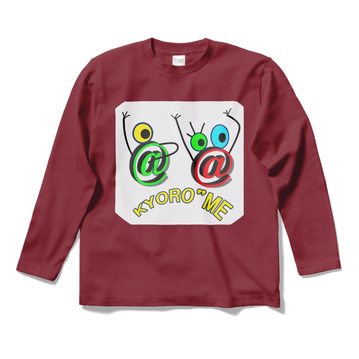 ロングスリーブTシャツ - S - バーガンディ