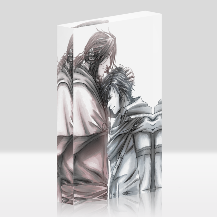 アクリルブロック - 100x148mm 【ホワイト】