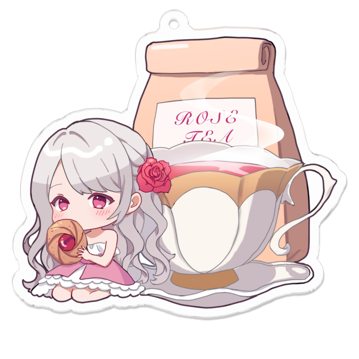 アクリルキーホルダー - 70 x 70 (mm)