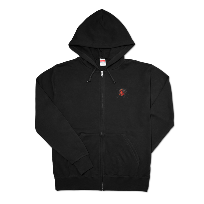 ジップパーカー - L - 両面