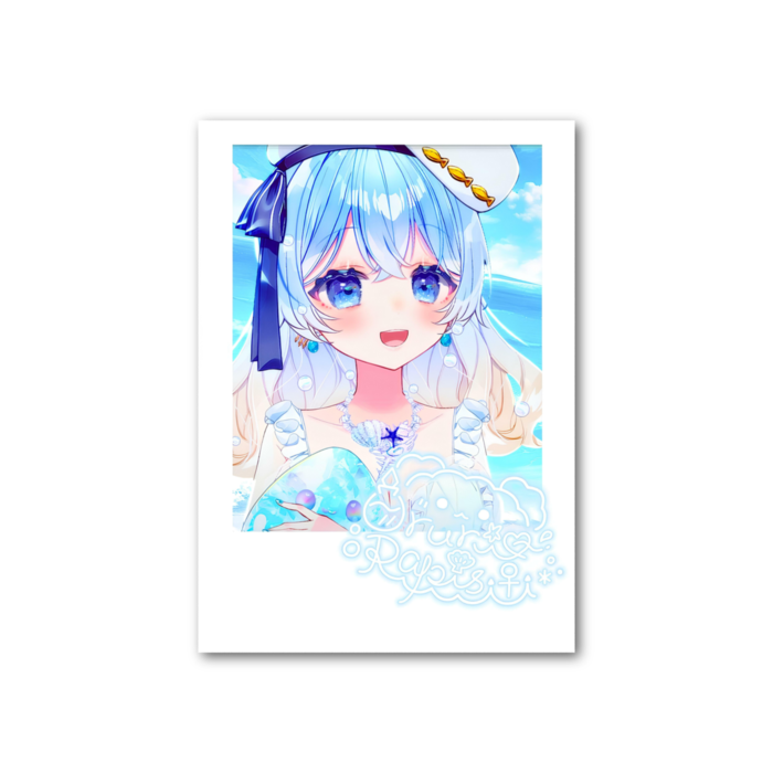 フォト風カード - 縦 - 片面