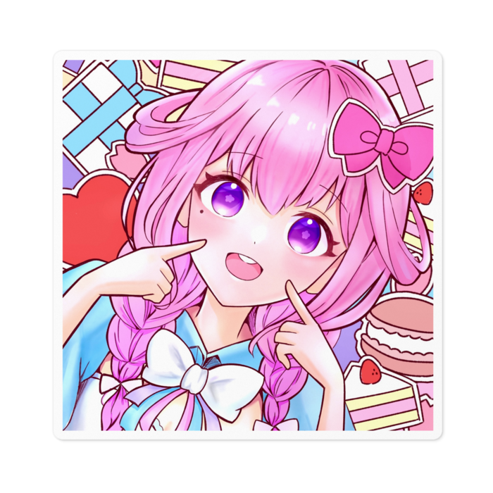 ステッカー - 100 x 100 (mm)