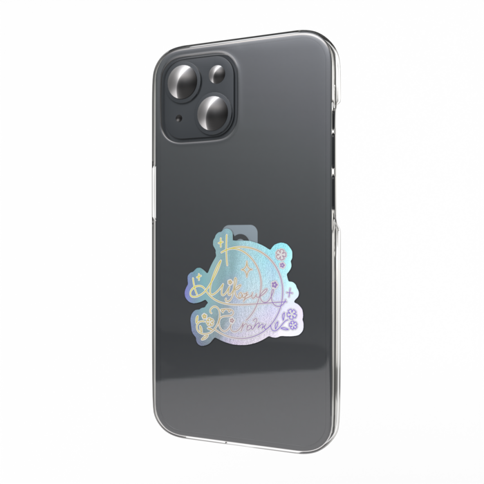 サインオーロラスマホステッカー