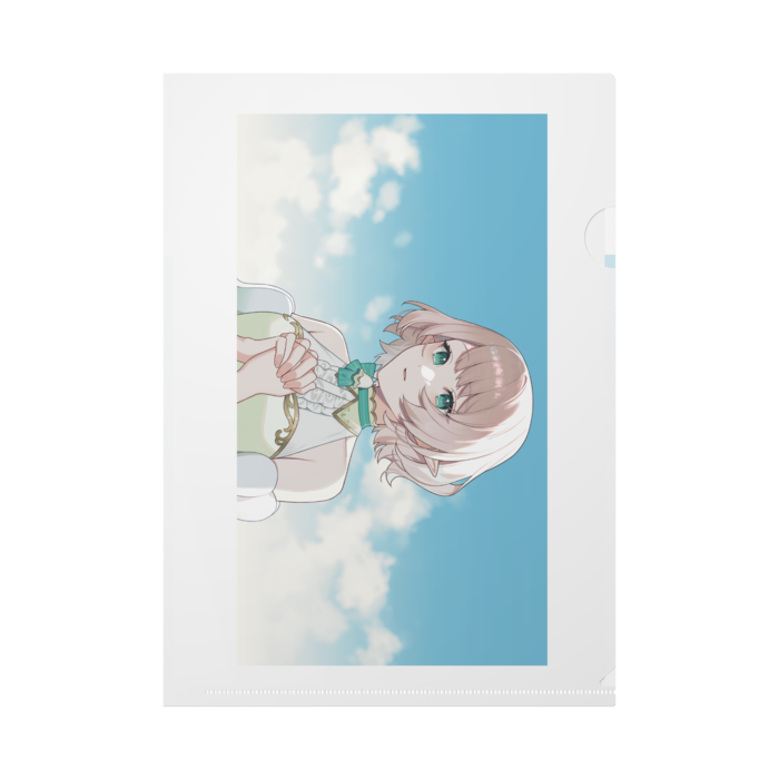 クリアファイル 　A4　祈り