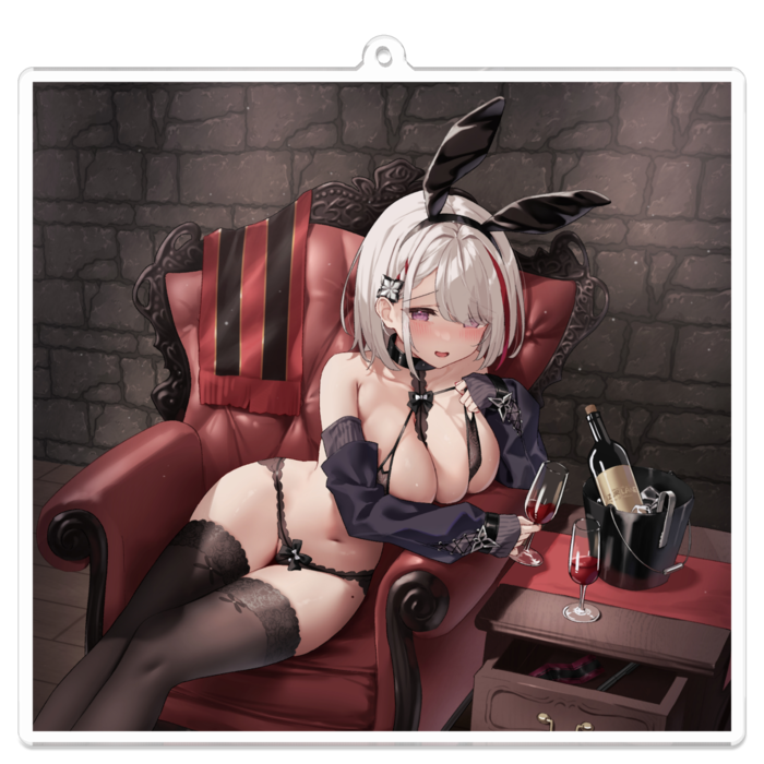 アクリルキーホルダー - 100 x 100 (mm)