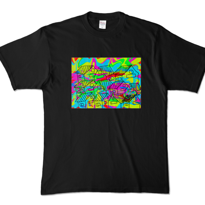 カラーTシャツ - XL - ブラック (濃色)