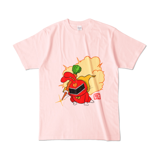 カラーTシャツ - L - ライトピンク (淡色)