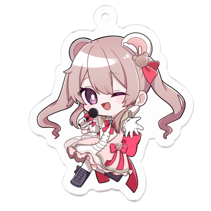 アクリルキーホルダー - 50 x 50 (mm)