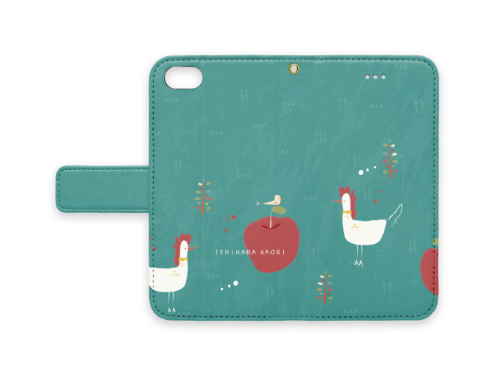 手帳型iPhoneケース - iPhone 8 / 7 - ストラップ穴 あり