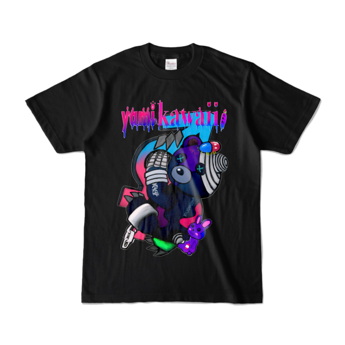 カラーTシャツ - S - ブラック (濃色)(2)